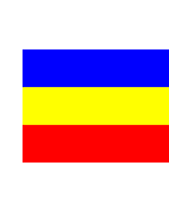 Fahne: Flagge: Oblast Rostow