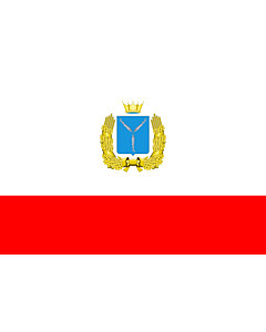 Fahne: Flagge: Oblast Saratow