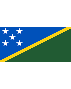 Fahne: Flagge: Salomonen