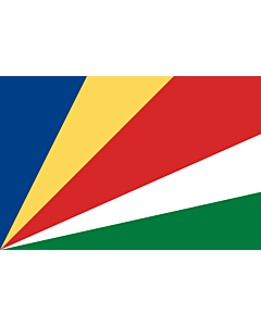 Fahne: Flagge: Seychellen