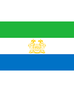 Fahne: Flagge: Standard of Ambassadors of Sierra Leone | Standard of ambassadors of Sierra Leone