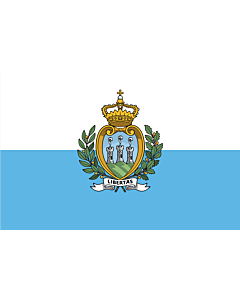 Fahne: Flagge: San Marino