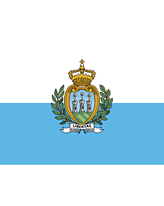 Fahne: Flagge: San Marino
