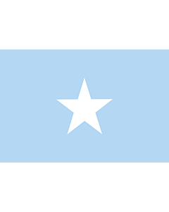 Fahne: Flagge: Somalia Sky Blue