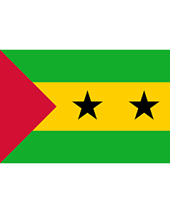 Fahne: Flagge: São Tomé und Príncipe