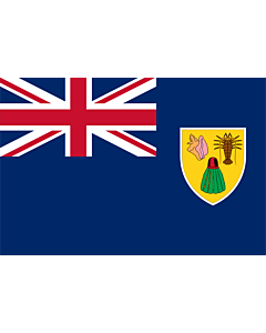 Fahne: Flagge: Turks- und Caicosinseln