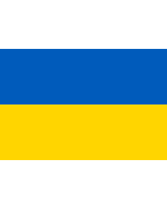 Fahne: Flagge: Ukraine