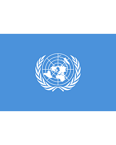 Fahne: Flagge: Vereinten Nationen, UN, UNO