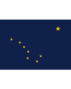 Fahne: Flagge: Alaska 
