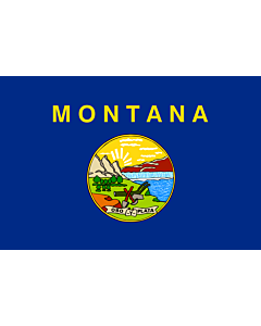 Fahne: Flagge: Montana