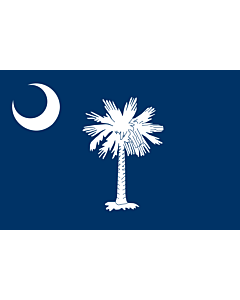 Fahne: Flagge: South Carolina