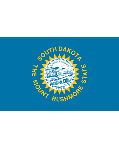 Fahne: Flagge: South Dakota