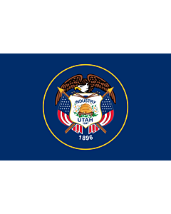 Fahne: Flagge: Utah