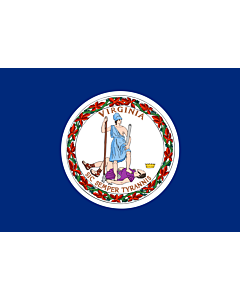 Fahne: Flagge: Virginia