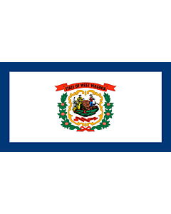 Fahne: Flagge: West Virginia