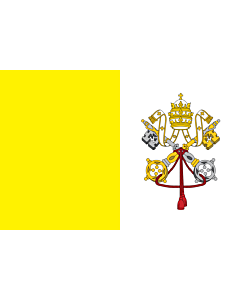 Fahne: Flagge: Vatikanstadt