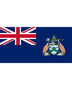Fahne: Flagge: Ascension Island