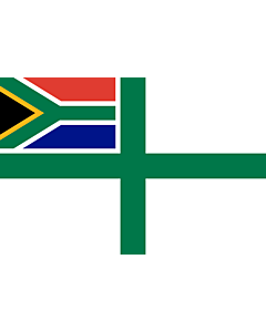 Fahne: Flagge: Naval Ensign of South Africa