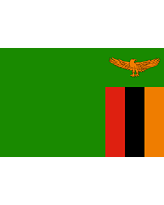 Fahne: Flagge: Sambia